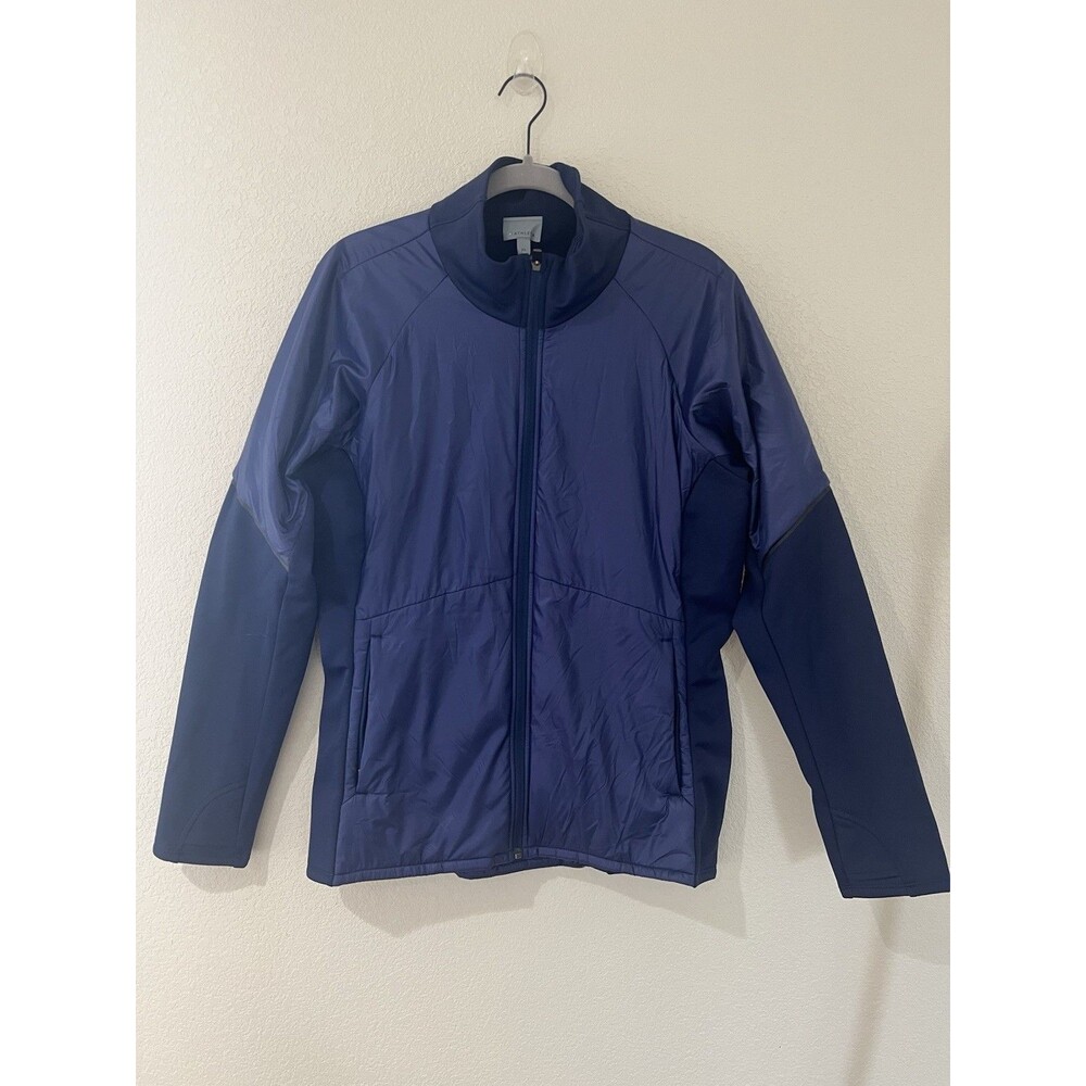 Athleta Blue puffer jacket Sz XL (t1)